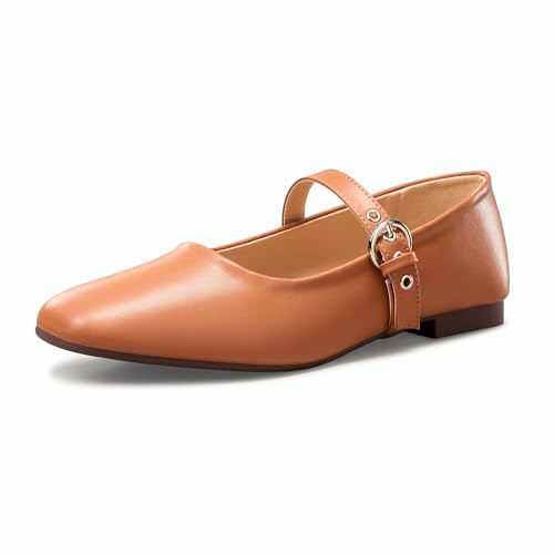 Image of Leopard Flats for Women Mesh Ballet Flats Mary Jane Animal Print Shoes Slip On Casual Breathable Ballerina Flats