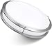 15-Inch Double Ring Dimmable LED Flush Mount Ceiling Light, 22W (100W Equivalent) 1800lm 2700K Warm White Brushed Nickel Finish with Plastic Shade Water Resistant ETL Listed Commercial or Residential