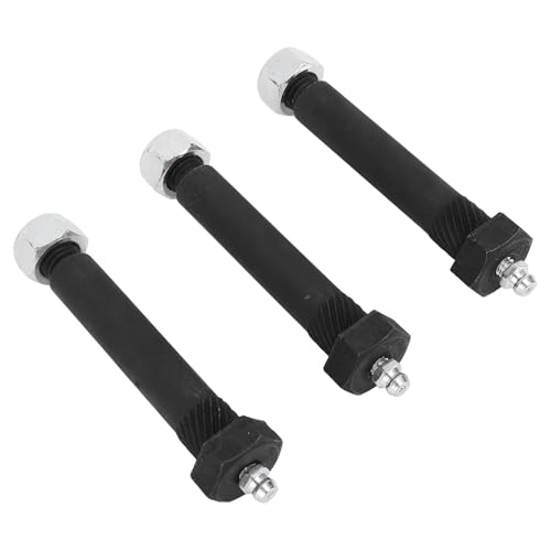 14Pcs Trailer Axle Spring Shackle Screw 9/16 X 3in M11 X 1.25 Thread Steel Greasable Spring Screw for 2000lb 3500lb 5200lb 6000lb 7000lb Axles