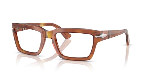 Image of Persol mens Po3363s Rectangular Sunglasses