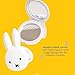 The Crème Shop x Miffy On-The-Go Compact Mirror, Dual-Sided HD Durable Mirror, 2X Magnification, Portable & Lightweight, Limited Edition, Cute Miffy Design