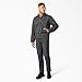 Dickies Mens Lined Eisenhower Jacket, Charcoal Gray, X-Large