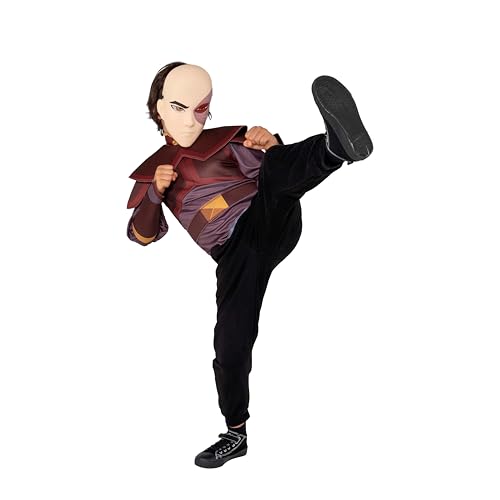 Conjunto Disfraz Oficial Avatar Airbender 5 Piezas Kid miniatura 4