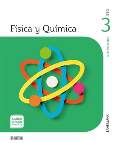 Portada de Fisica y Quimica 3º ESO Investiga Saber Hacer Contigo