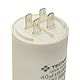 Tecnid by Velamp - Einschaltkondensator 40µF 450V AC Flachboden - für einphasige Motoren, Tauchpumpen, Kompressoren, Klimaanlagen