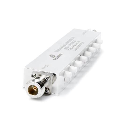tojoin rf step attenuator step-adjustable attenuator push-button step attenuator n type attenuator 0-90db dc to 25ghz 50 ohm rf attenuator n type female attenuator 1pcs