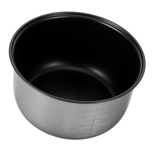 Homoyoyo Olla Interior para Olla Arrocera Eléctrica de Revestimiento Antiadherente de Aleación de Aluminio Repuesto Doméstico Multifunción para Cocción y Sopas Accesorio Duradero para