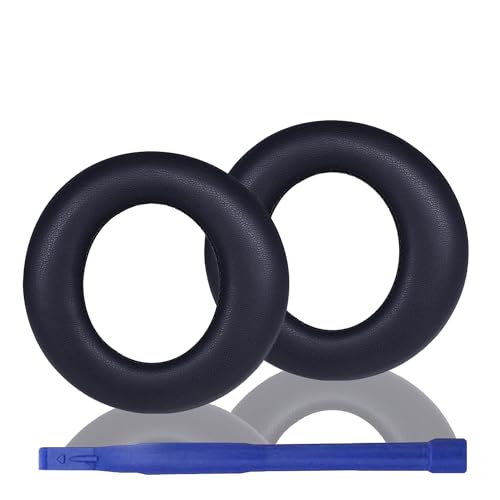 Image of Adhiper PS5 Replacement Ear Pads Cushions for Sony PlayStation 5 Pulse 3D PS5 Wireless Headset, Ear Pads for Sony PS5 and Pulse 3D with Noise Isolation Memory Foam & Soft Protein Leather(Blue)