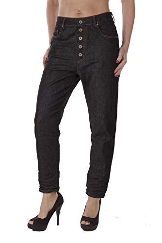 Jeans Boyfriend Diesel Irys 084VN pour Femme en denim bleu classique