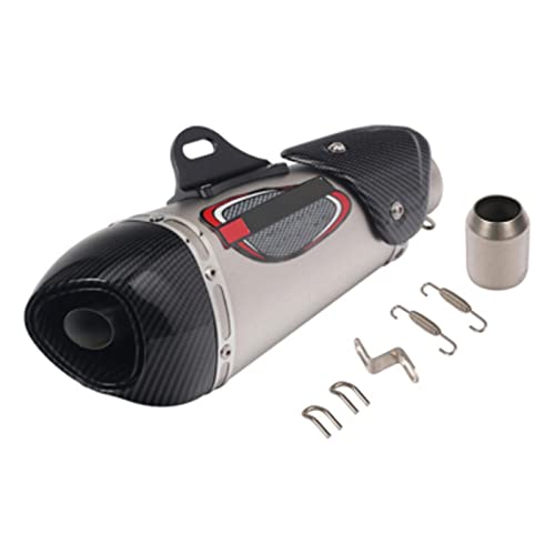 Silencieux echappement 51mm moto universel pot evasion motocross Yamaha R6 R3 FZ1N
