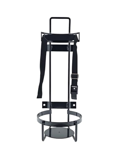 Mobiak - Supporto estintore per auto con cinghia per estintore da 6 kg/6 l