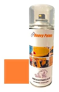 Heavy Paints Hitachi ZX Orange Excavator Paint High Endurance Enamel Paint 400ml Aerosol