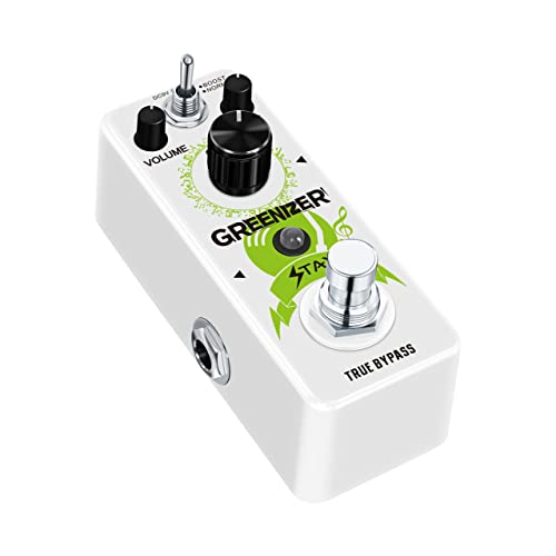 Stax Guitar Greenizer Pedal Analog Vintage Overdrive Effects Recreation Of 70'S Tube Scream Cloned Tone Mini Size True Bypass #TOP3