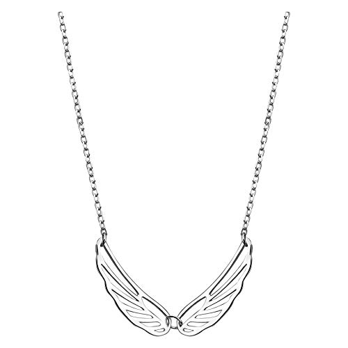 Preisvergleich Produktbild SOFIA MILANI Damen Halskette Flügel Anhänger Silber 50288