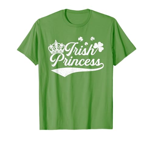 Irish Princess St Patrick's Day Women Girl Lucky T-Shirt
