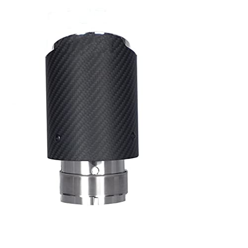 Silencieux échappement carbone et inox 60-89mm pour un look sportif élégant