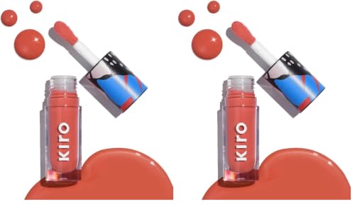 Image of Kiro Afterglow Lip & Cheek Tint - Beach Peach, 5g | Hydrating, Buildable, Lightweight | Infused with Hyaluronic Acid, Crambe Seed Oil & Rosehip Oil | Natural Flush, Non-Patchy Finish (Pack of 2)