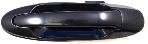 PT Auto Warehouse TO-3951S-RL - Outside Exterior Outer Door Handle, Smooth Black - Driver Side Rear