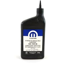 Genuine Chrysler Fluid 5010320AA SAE 75W-90 Synthetic Gear Lubricant - 1 Quart