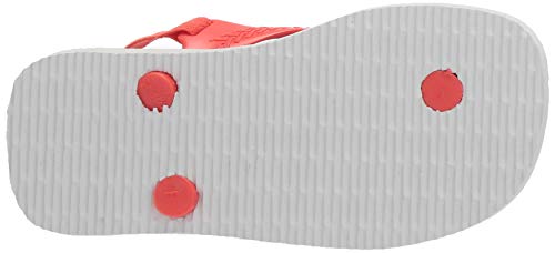 Havaianas Baby Girls Disney Classics Flip Flop Sandal, White/Strawberry, 8 Infant #TOP3