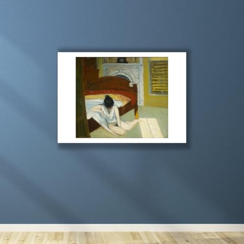 Grande impression d'art Edward Hopper Summer Interior papier satiné luxe - 5