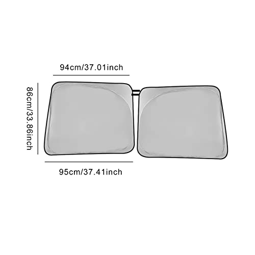 Para-pára-sol do carro,Para-carro pára-sol - Para-brisa dianteiro do carro viseira solar, bloco raio