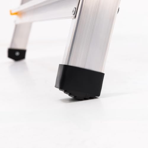 BiGDUG Aluminium Step Ladder - 5 Step Folding Ladder - Non-Slip Surface Hand Rails 5 Tread - Closed Height 1680 mm Platform Height 970 mm 8 BiGDUG Aluminium Step Ladder - 5 Step Folding Ladder - Non-Slip Surface Hand Rails 5 Tread - Closed Height 1680 mm Platform Height 970 mm - Image 8