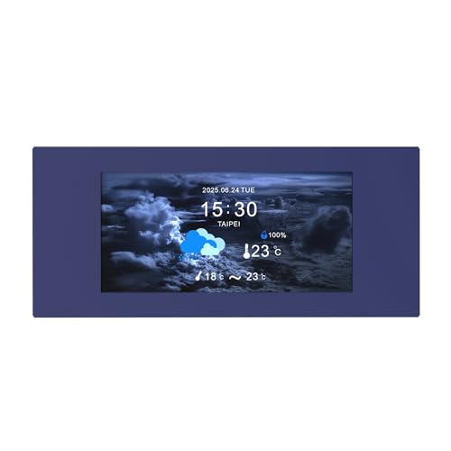 Image of Thermaltake View 600 TG 6.0 Inch LCD Screen Panel Kit; LCD and Panel; 1480x720p; TTRGBPlus 3.0 Supported; Type-C to USB (9-Pin);