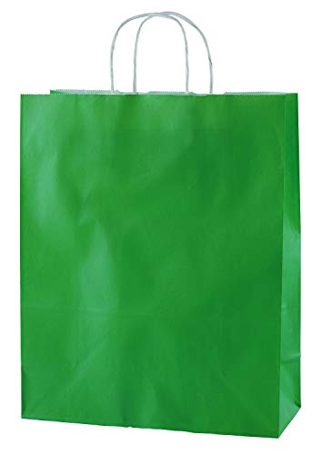 Thepaperbagstore 20 Blue Medium Paper Bags with Handles, 25x11x31cm, Colourful Paper Gift Bags for Adults and Kids - Image 4