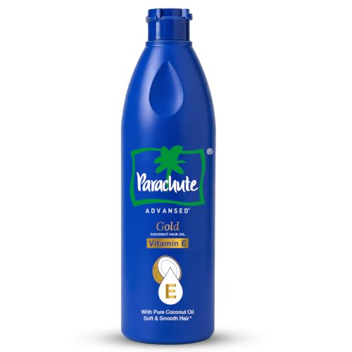 Image of Parachute Advansed Gold Vitamin E with Pure Coconut Hair Oil | 475ml| Soft & Smooth Hair | For All Hair Type| No Paraben & Silicones
