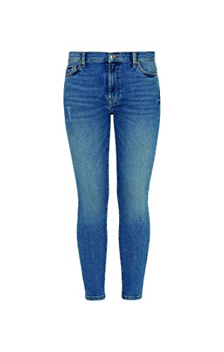 7 For All Mankind Womens Skinny Jeans, MID Blue, 25