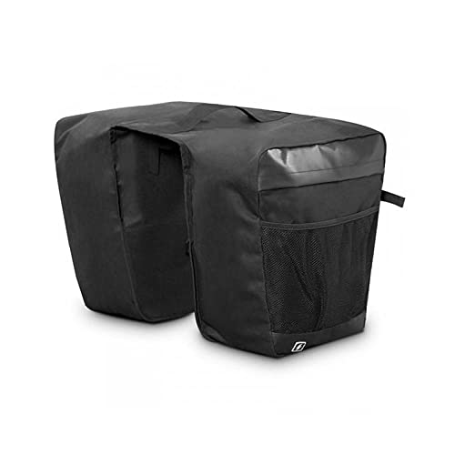 Bolsa Alforge Duplo Grande Bike Para Bagageiro Traseiro 28 Litros Skin