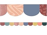 Teacher Created Resources Wonderfully Wild Scalloped Die-Cut Border Trim