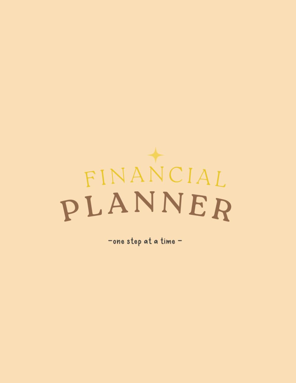 2025 Financial Planner Your Essential Budget & Savings Guide Plan