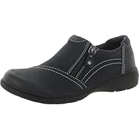 Clarks Men's Carleigh Ray Oxford, Navy Nubuck, 9 US