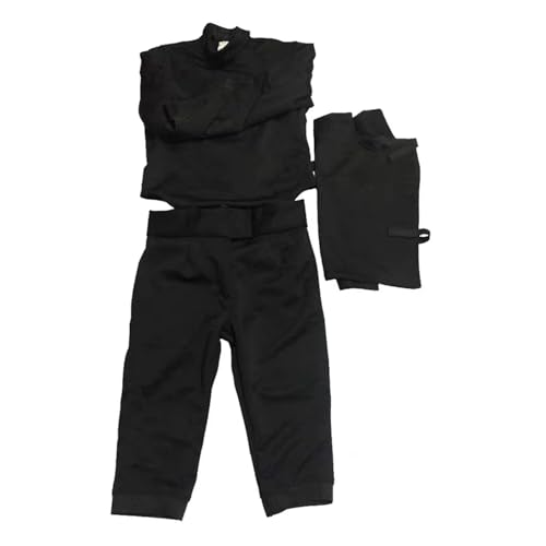 WANGCEPLSD Esgrima Traje Uniforme 450N con Cremallera, Traje de Uniforme Deportivo de Esgrima, Color Negro, para Florete, Espada y Sable(#44)