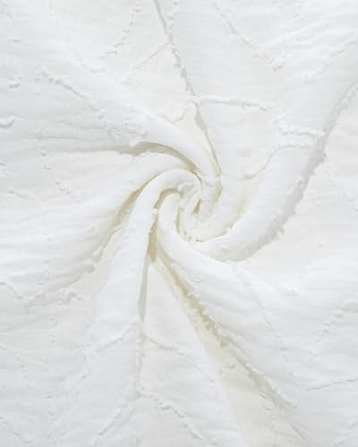 Daci Plus Size Swimsuit Cover Up Women - Button Down V Neck Jacquard Beach Dress Coverups3