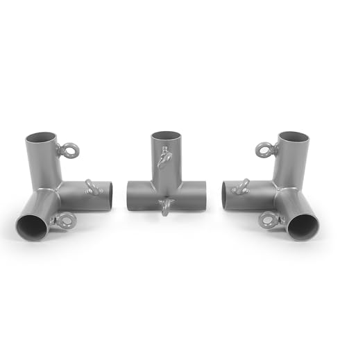 Kit d'angle pour cadre de golf à fixation rapide pour tubes EMT 2,5 cm