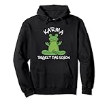 Karma regelt das schon Chakra Buddhismus Gleichgewicht Yoga Pullover Hoodie