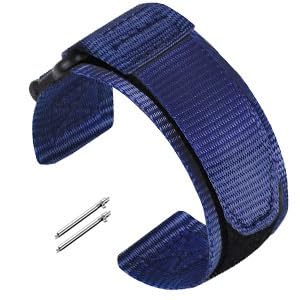 Atmungsaktives Nylon-uhrenarmband Mit Schnellverschluss-klettverschluss