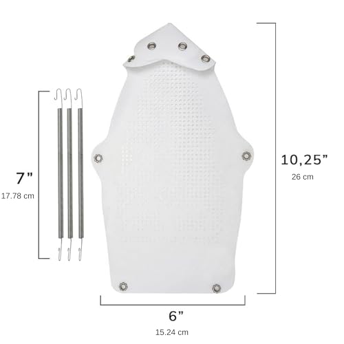 1 Piece - Cover Iron Shoe Used for Electric Iron Clothes Protector When Ironing - Prevents Burn, Sticking,Easy Installation Sole Plate Accessory