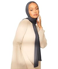 Dark Grey Hijab Scarf for Women