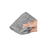 油汚れ クロス キッチンクロス ふきん 【５枚セット×水だけでキレイに！】 (ライトグレー)