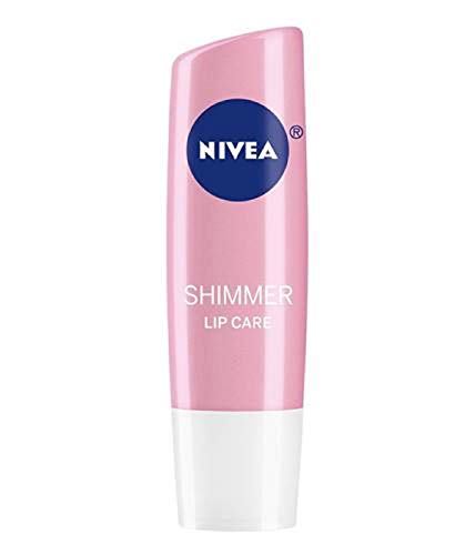 Nivea a Kiss of Shimmer Radiant Lip Care, 0.17 oz. (Pack of 6)