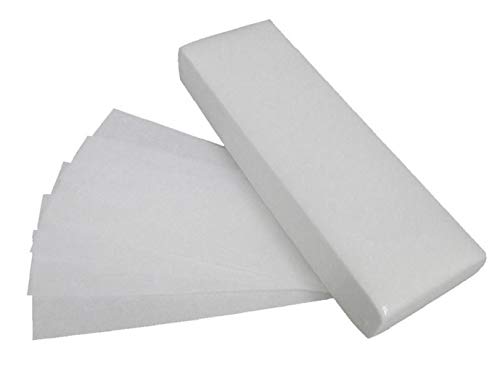 100 Stück von professioneller Gesichts- und Körperhaarentfernung Wachs Band Papier Haarentfernung Non-Woven-Gewebe-Epilierer-Werkzeug