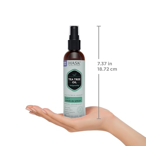 Hask 38221A Invigorating Tea Tree Oil 5-In-1 Leave In Conditioner Spray thumb #6