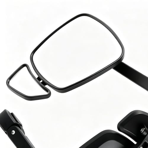Espejos de bicicleta para evitar puntos ciegos con lente de rotación 360 6