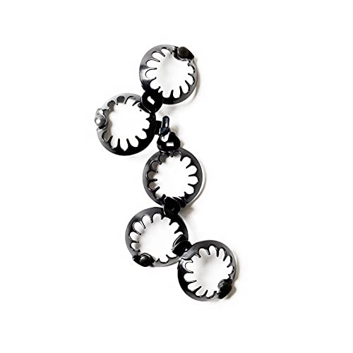 Puffcuff teeny .75" hair clamp (5 pcs) - all natur…