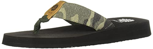 Tongues femme 37 camouflage Yellow Box nu-pieds d'été confortables