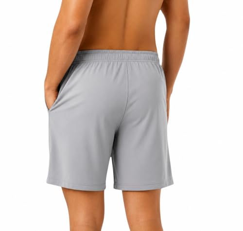 Image of GYMIFIC Mens Sports Training Running Dry Fit Solid Boxer Shorts | Premium Lightweight Stretchable Activewear Gym Shorts for Running, Workout, Training & Fitness